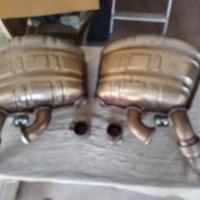 Marmitta Porsche Carrera 4s 996 coppia 