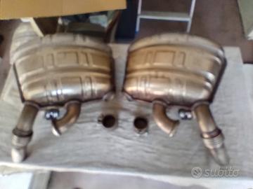 Marmitta Porsche Carrera 4s 996 coppia 