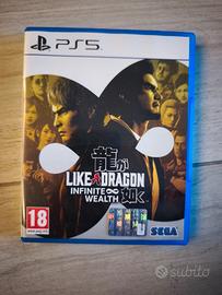PS5 like a dragon infinite wealth