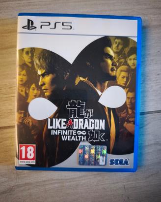 PS5 like a dragon infinite wealth