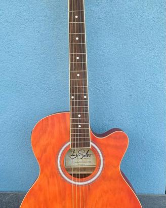 Chitarra acustica cut-away mini jumbo