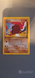 Carta pokemon Diglett ed.1