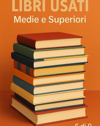 Libri scolastici usati Medie e Superiori (6 di 9)