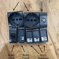 Bticino livingligh shuko rj45 copritasti e altro