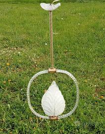 Lampadario in vetro di Murano Barovier e Toso 