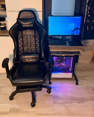 Postaziome gaming completa -PC-HP Omen 144 hz ,ecc