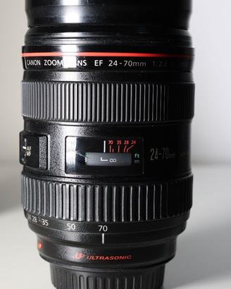 obbiettivo 24-70 Canon  EF 2.8