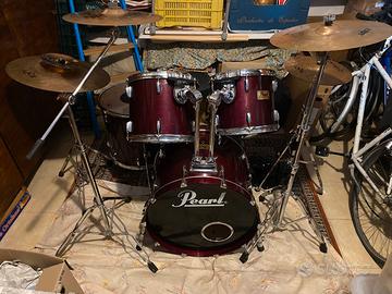 Batteria acustica pearl master