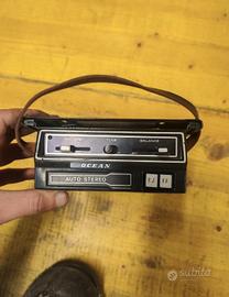 Autoradio vintage Ocean auto stereo anni 70 per re