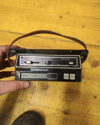 Autoradio vintage Ocean auto stereo anni 70 per re