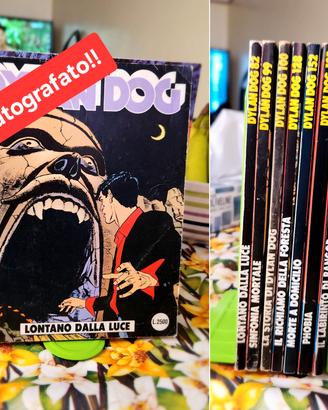 7 volumi Dylan Dog ; 1 volume Autografato + volume