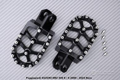 Poggiapiedi SUZUKI DRZ 400 E / S 2000 - 2024 Nero