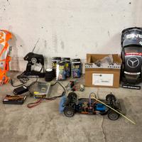 Auto radiocomandate tamiya tt01