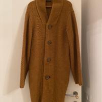 Cardigan lungo uomo