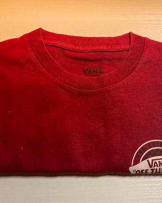 T-shirt Vans rossa