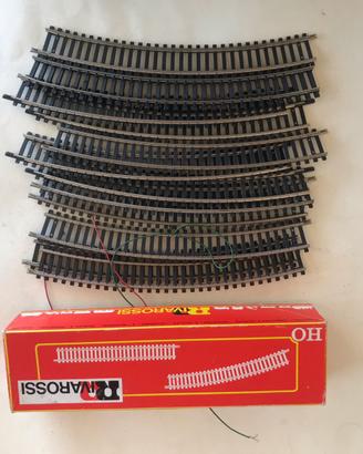 Cerchio binari Rivarossi RC 80 con presa corrente