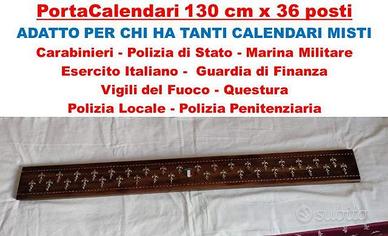 Porta calendario ITALIA Tricolore METALLO Scudetto