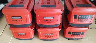 hilti batteria b22 5,2ah
