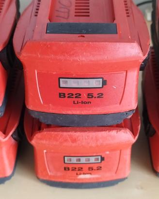 hilti batteria b22 5,2ah
