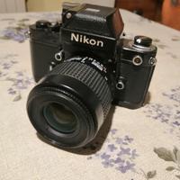 Fotocamera Nikon F2 obiettivo AF Nikkor 