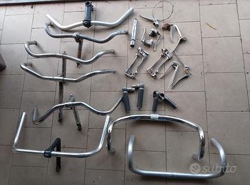 manubrio e leve bicicletta contropedale vintage 