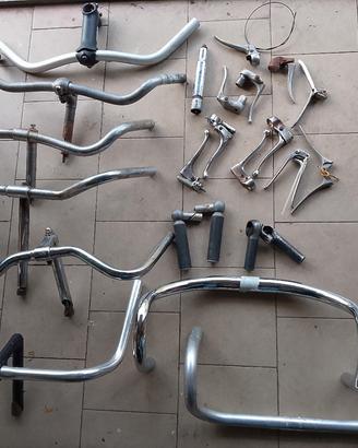 manubrio e leve bicicletta contropedale vintage 