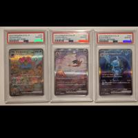 Trio starter PSA 10 151 Pokemon Cards sequenziali