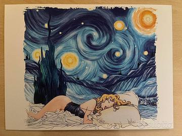 Milo Manara notte stellata