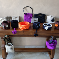 Creazioni all uncinetto cestini