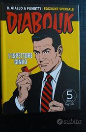 ISPETTORE GINKO MONETA 5 EURO DIABOLIK ESAURITO