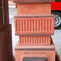 Stufa in cotto del 1940