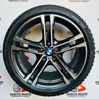 Cerchi gomme INVERNALI 18 BMW SERIE 1 ORIG 225 40