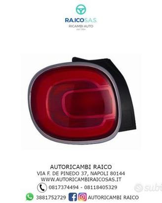 Fanale Fanalino Posteriore Fiat 500L 2012