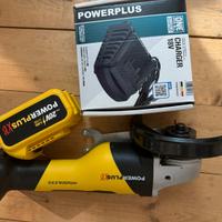 Smerigliatrice a batteria power plus 20v