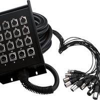 Stage box audio 12/4 10mt.