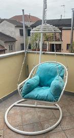 Poltrona sospesa giardino
