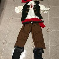 Vestito carnevale pirata
