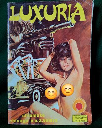 Fumetto adulti raro LUXURIA   n° 5  - Superfumetti