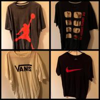 Lotto t-shirt nike jordan vans originali taglia L