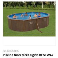 Piscina bestway hidryum L int 5m x 3.6m H 1.2m