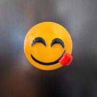 CALAMITA EMOJI IN GESSO CERAMICO DIPINTO A MANO