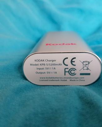Kodak Power Bank 5200 mAh nuovo
