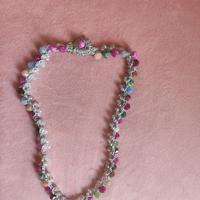 Parure di gioielli tessili: VENERE