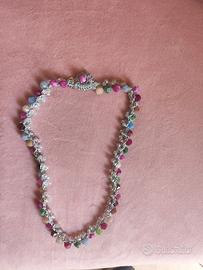 Parure di gioielli tessili: VENERE