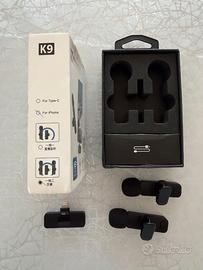 Coppia Microfoni Wireless  per iPhone