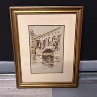 Disegno seppia – Ponte storico