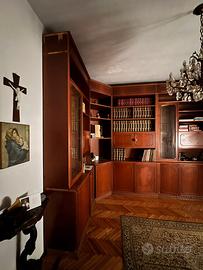 Studio anni '60 stile inglese in noce