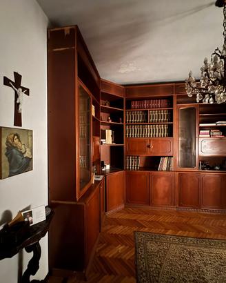 Studio anni '60 stile inglese in noce