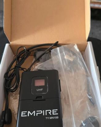 2 TRASMETTITORE BODYPACK LAVALIER E ARCHETTO