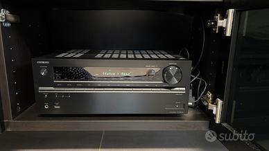 Impianto Home Theatre ONKYO TX-NR646 + casse Jamo